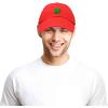 imageDALIX Four Leaf Clover Hat Baseball Cap St Patricks Day Cotton CapsRed