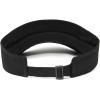imageDALIX Heart Embroidered Visor Hat Adjustable Cotton Women ClassicBlack