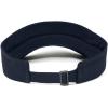 imageDALIX Heart Embroidered Visor Hat Adjustable Cotton Women ClassicNavy Blue