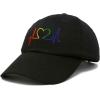 imageDALIX Heartbeat RN Nurse Hat EKG Baseball Cap Medical FitnessBlackrainbow
