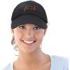 imageDALIX Heartbeat RN Nurse Hat EKG Baseball Cap Medical FitnessBlackred