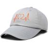 imageDALIX Heartbeat RN Nurse Hat EKG Baseball Cap Medical FitnessGrayred