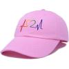 imageDALIX Heartbeat RN Nurse Hat EKG Baseball Cap Medical FitnessPinkrainbow