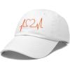 imageDALIX Heartbeat RN Nurse Hat EKG Baseball Cap Medical FitnessWhitered