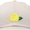 imageDALIX Lemon Hat Baseball CapBeige