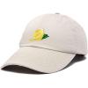 imageDALIX Lemon Hat Baseball CapBeige