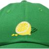 imageDALIX Lemon Hat Baseball CapKelly Green