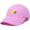 imageDALIX Lemon Hat Baseball CapLight Pink