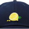 imageDALIX Lemon Hat Baseball CapNavy Blue