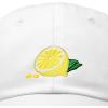 imageDALIX Lemon Hat Baseball CapWhite