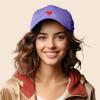 imageDALIX Pixel Heart Hat Womens Dad Hats Cotton Caps Embroidered ValentinesLavender
