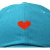 imageDALIX Pixel Heart Hat Womens Dad Hats Cotton Caps Embroidered ValentinesTeal