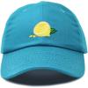 imageDALIX Lemon Hat Baseball CapTeal