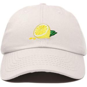 imageDALIX Lemon Hat Baseball CapBeige