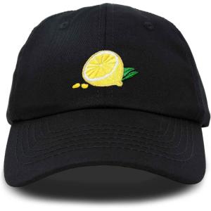 imageDALIX Lemon Hat Baseball CapBlack