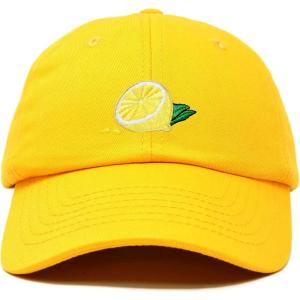 imageDALIX Lemon Hat Baseball CapGold