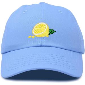 imageDALIX Lemon Hat Baseball CapLight Blue