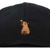 imageDALIX Capybara Cap Embroidered Dad Baseball Hat Cotton Adjustable WomensBlack
