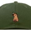 imageDALIX Capybara Cap Embroidered Dad Baseball Hat Cotton Adjustable WomensOlive