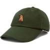 imageDALIX Capybara Cap Embroidered Dad Baseball Hat Cotton Adjustable WomensOlive