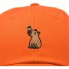 imageDALIX Capybara Cap Embroidered Dad Baseball Hat Cotton Adjustable WomensOrange