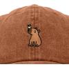 imageDALIX Capybara Cap Embroidered Dad Baseball Hat Cotton Adjustable WomensWashed Orange