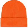 imageDALIX Embroidered Rainbow Beanie Cap Cuffed Knit Hat Women MenNeon Orange