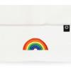 imageDALIX Embroidered Rainbow Beanie Cap Cuffed Knit Hat Women MenWhite
