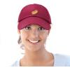 imageDALIX Hot Dog Hat Embroidered Mens Womens Baseball CapMaroon