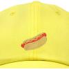 imageDALIX Hot Dog Hat Embroidered Mens Womens Baseball CapMinion Yellow