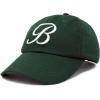 imageDALIX Initial Hat Letter B Womens Baseball Cap Monogram Cursive EmbroideredDark Green