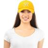 imageDALIX Initial Hat Letter B Womens Baseball Cap Monogram Cursive EmbroideredGold
