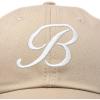 imageDALIX Initial Hat Letter B Womens Baseball Cap Monogram Cursive EmbroideredKhaki