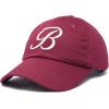 imageDALIX Initial Hat Letter B Womens Baseball Cap Monogram Cursive EmbroideredMaroon