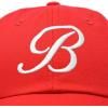 imageDALIX Initial Hat Letter B Womens Baseball Cap Monogram Cursive EmbroideredRed