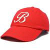 imageDALIX Initial Hat Letter B Womens Baseball Cap Monogram Cursive EmbroideredRed