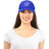 imageDALIX Initial Hat Letter B Womens Baseball Cap Monogram Cursive EmbroideredRoyal Blue