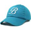 imageDALIX Initial Hat Letter B Womens Baseball Cap Monogram Cursive EmbroideredTeal