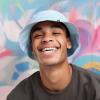 imageDALIX Solid 100 Cotton Unisex Outdoor Summer Bucket HatForever Blue