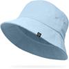 imageDALIX Solid 100 Cotton Unisex Outdoor Summer Bucket HatForever Blue
