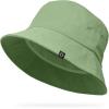 imageDALIX Solid 100 Cotton Unisex Outdoor Summer Bucket HatTurf Green