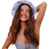 imageDALIX Tie Dye 100 Cotton Unisex Outdoor Summer Bucket HatGreen