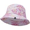imageDALIX Tie Dye 100 Cotton Unisex Outdoor Summer Bucket HatPink