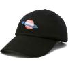 imagePlanet Saturn Ball Cap Embroidered HatBlack