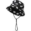 imageDALIX Bucket Hat Cotton Lightweight Style Men WomenGhostblack