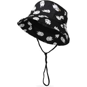 imageDALIX Bucket Hat Cotton Lightweight Style Men WomenGhostblack