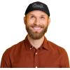 imageDALIX Embroidered Varsity Dad Cotton Dad Hat Father College GiftBlack