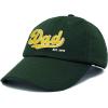 imageDALIX Embroidered Varsity Dad Cotton Dad Hat Father College GiftDark Green