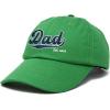 imageDALIX Embroidered Varsity Dad Cotton Dad Hat Father College GiftKelly Green