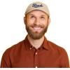 imageDALIX Embroidered Varsity Dad Cotton Dad Hat Father College GiftKhaki
